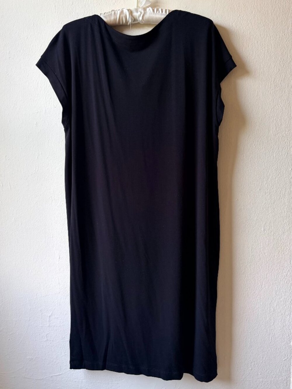 Eileen Fisher Cowl-neck Jersey Shift, Size M (12/14)